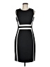 Calvin Klein Graphic Black Cocktail Dress Size P (petite) - photo 1