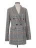 Halogen X Atlantic-Pacific Houndstooth Gray Blazer Size S - photo 1