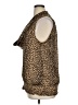 MICHAEL Michael Kors 100% Polyester Gold Sleeveless Blouse Size XL - photo 5