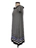 Max Studio Stripes Black Casual Dress Size XS - photo 5