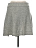 Free People 100% Wool Solid Gray Wool Skirt Size M - photo 2