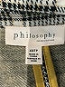 Philosophy Republic Clothing Plaid Brown Coat Size XS - photo 6
