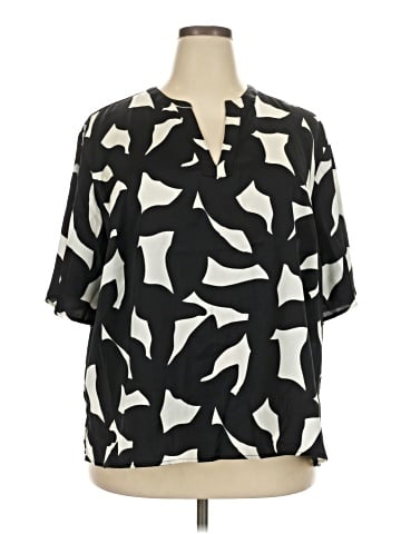 Nine West Short Sleeve Blouse (view 1)