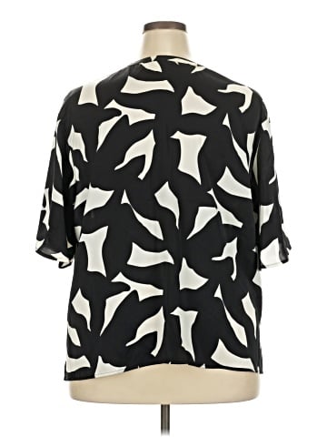 Nine West Short Sleeve Blouse (view 2)