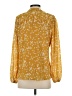 Dokotoo 100% Polyester Yellow 3/4 Sleeve Blouse Size S - photo 2