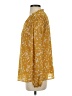 Dokotoo 100% Polyester Yellow 3/4 Sleeve Blouse Size S - photo 5