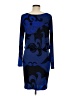 Analili Graphic Blue Cocktail Dress Size M - photo 2