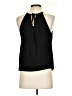 American Apparel 100% Polyester Black Sleeveless Blouse Size S - photo 2