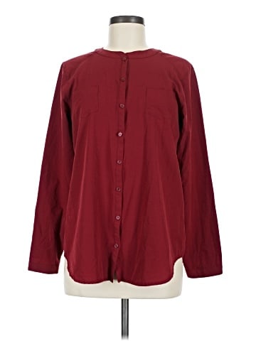 Van Heusen Long Sleeve Blouse (view 1)