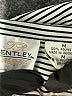 TR Bentley 100% Polyester Stripes Black Gray Long Sleeve Blouse Size M - photo 4
