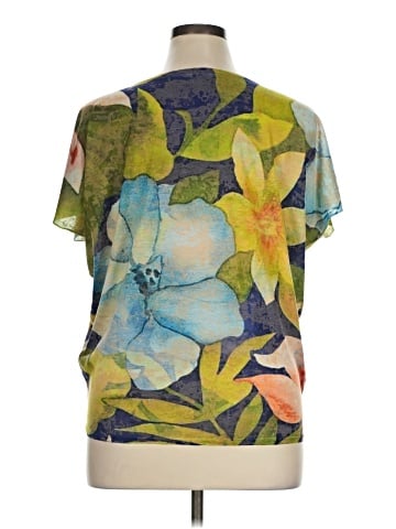 Go Couture Short Sleeve Blouse (view 2)