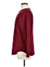 Van Heusen 100% Polyester Burgundy Long Sleeve Blouse Size M - photo 5