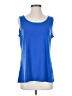 Susan Graver Blue Sleeveless Top Size S - photo 1