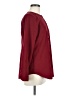 Van Heusen 100% Polyester Burgundy Long Sleeve Blouse Size M - photo 4
