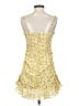 Cotton Candy LA 100% Polyester Yellow Cocktail Dress Size S - photo 2