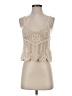 Zara Ivory Sleeveless Top Size S - photo 1
