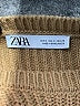 Zara 100% Acrylic Brown Turtleneck Sweater Size M - photo 7