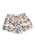 Ava Lynn Print Orange Shorts Size M - photo 2