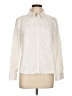 Chico's Ivory Long Sleeve Button-Down Shirt Size L - photo 1