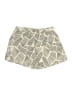 Tyche 100% Polyester Chevron-herringbone Ivory Shorts Size M - photo 1