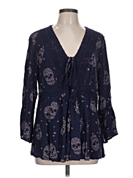 Torrid 3/4 Sleeve Blouse (view 1)