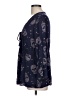 Torrid 100% Rayon Blue 3/4 Sleeve Blouse Size Lg Plus (0) - photo 5