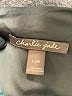 Charlie Jade 100% Polyester Stripes Brown Casual Dress Size L - photo 7