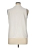 Calvin Klein Ivory Sleeveless Blouse Size XL - photo 2