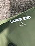 Lands' End Solid Green Active T-Shirt Size S - photo 7