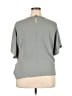 Shein 100% Polyester Gray Short Sleeve Top Size XL - photo 2