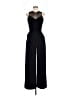 Zara Basic 100% Polyester Black Jumpsuit Size S - photo 1