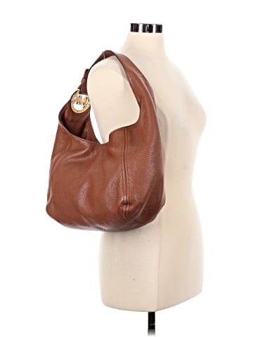 MICHAEL Michael Kors Leather Hobo (view 2)