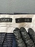 Ann Taylor LOFT Chevron-herringbone Gray Dress Pants Size 6 - photo 7