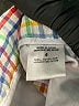 Theory 100% Cotton Checkered-gingham Yellow Shorts Size 4 - photo 4