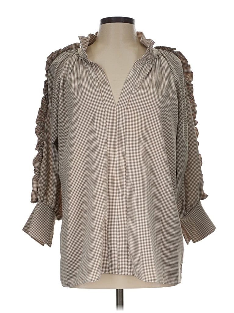 Pre-owned Karlie Casual Dress In Tan