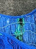 Unbranded Tropical Blue Cocktail Dress Size S (estimated) - photo 7