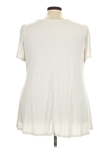 LOGO by Lori Goldstein Short Sleeve T-Shirt (view 2)