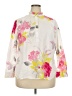 Talbots 100% Cotton Floral Ivory 3/4 Sleeve Blouse Size 2X Petite - photo 1