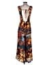 FARM Rio 100% Viscose Print Brown Jumpsuit Size M - photo 2