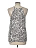 Old Navy 100% Modal Silver Sleeveless Blouse Size L - photo 2