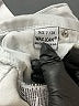 Wax Jean Color Block Gray Silver Jeans Size 7 - photo 8