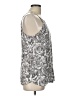Old Navy 100% Modal Silver Sleeveless Blouse Size L - photo 4