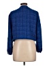 Zara Tweed Blue Jacket Size L - photo 2