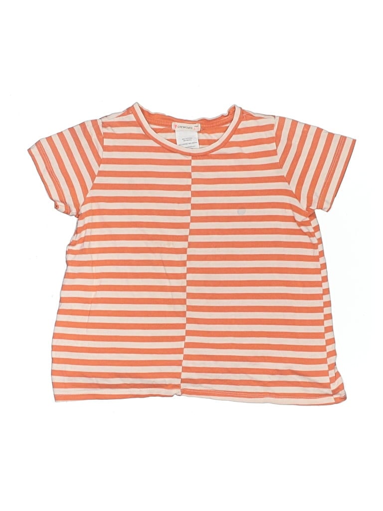 Pre-owned Crewcuts Kids' Short Sleeve T-shirt In Orange