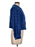 Zara Tweed Blue Jacket Size L - photo 4