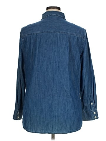 Talbots Long Sleeve Button-Down Shirt (view 2)