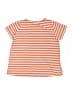 Crewcuts Stripes Orange Short Sleeve T-Shirt Size 6 - photo 2