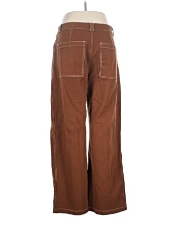 Madewell The Emmett Wide-Leg Pant: Garment Dyed Edition (view 2)