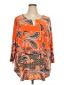 Ruby Rd. Orange 3/4 Sleeve Blouse Size 3X - photo 1