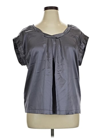 Daisy Fuentes Short Sleeve Blouse (view 1)
